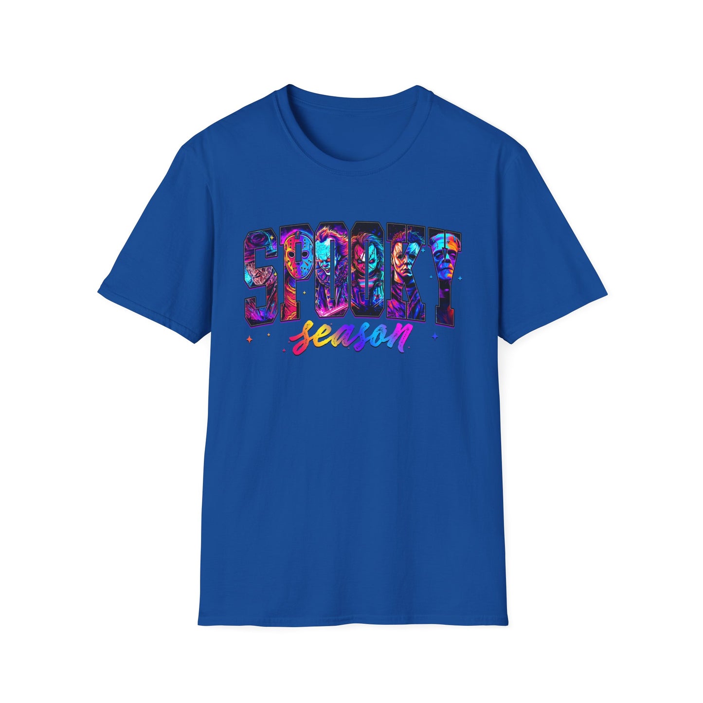 Spooky Season T-Shirt — Colorful Halloween Graphic Tee