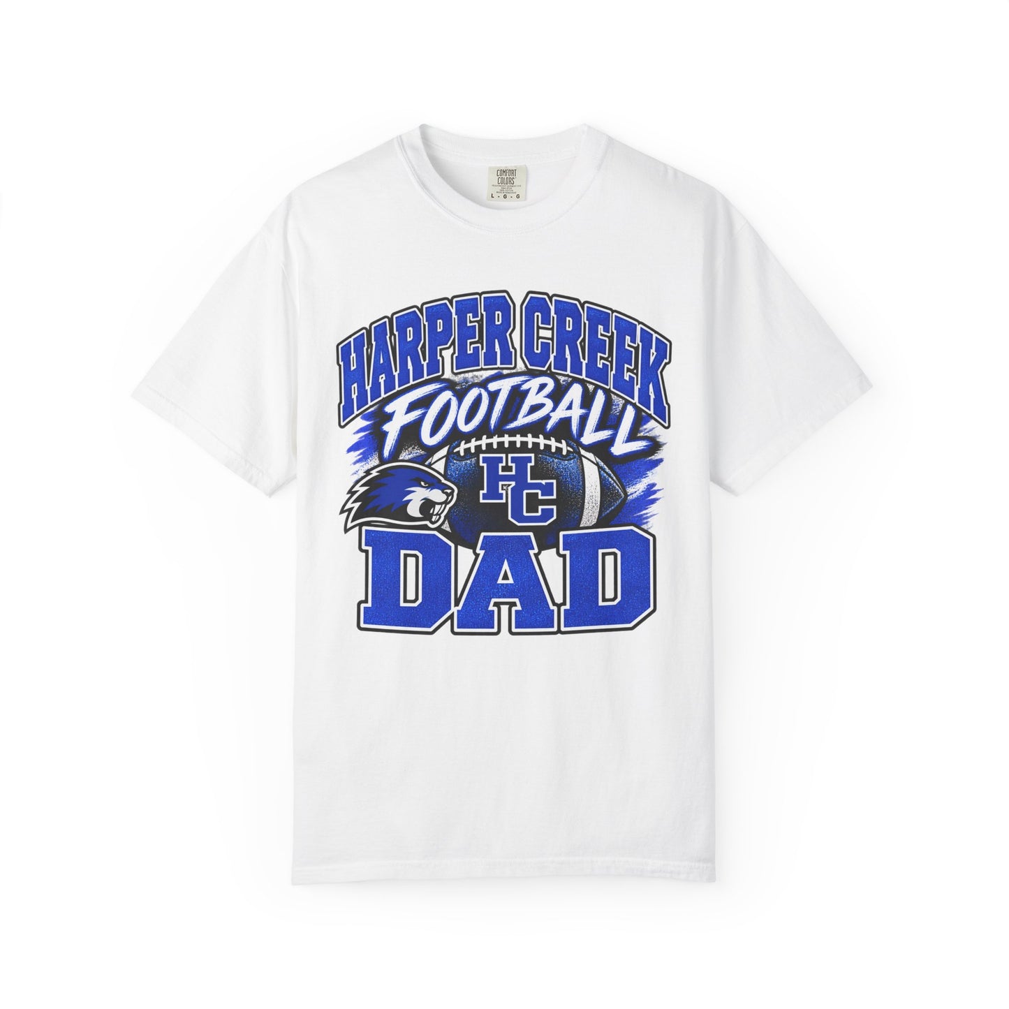Harper Creek Football Dad T-Shirt