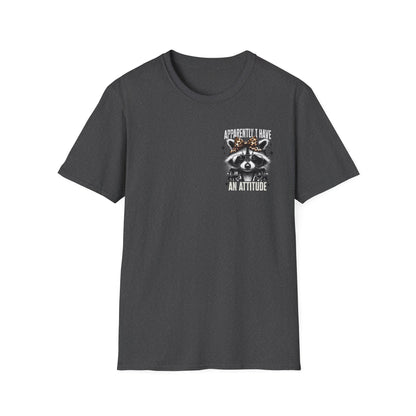 Raccoon 'Apparently I Have An Attitude' T-Shirt