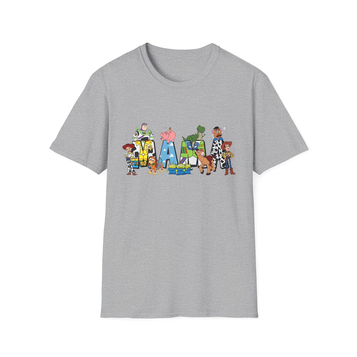 Toy Story 'Family' Graphic T-Shirt — Playful Pixar Character Name Tee