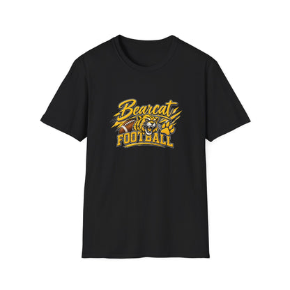 Bearcat Football T-Shirt — Fierce Mascot Game Day Tee