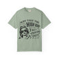 Graphic T-Shirt — “Why Take the High Road? Take the Psycho Path” Vintage Pin-Up Tee