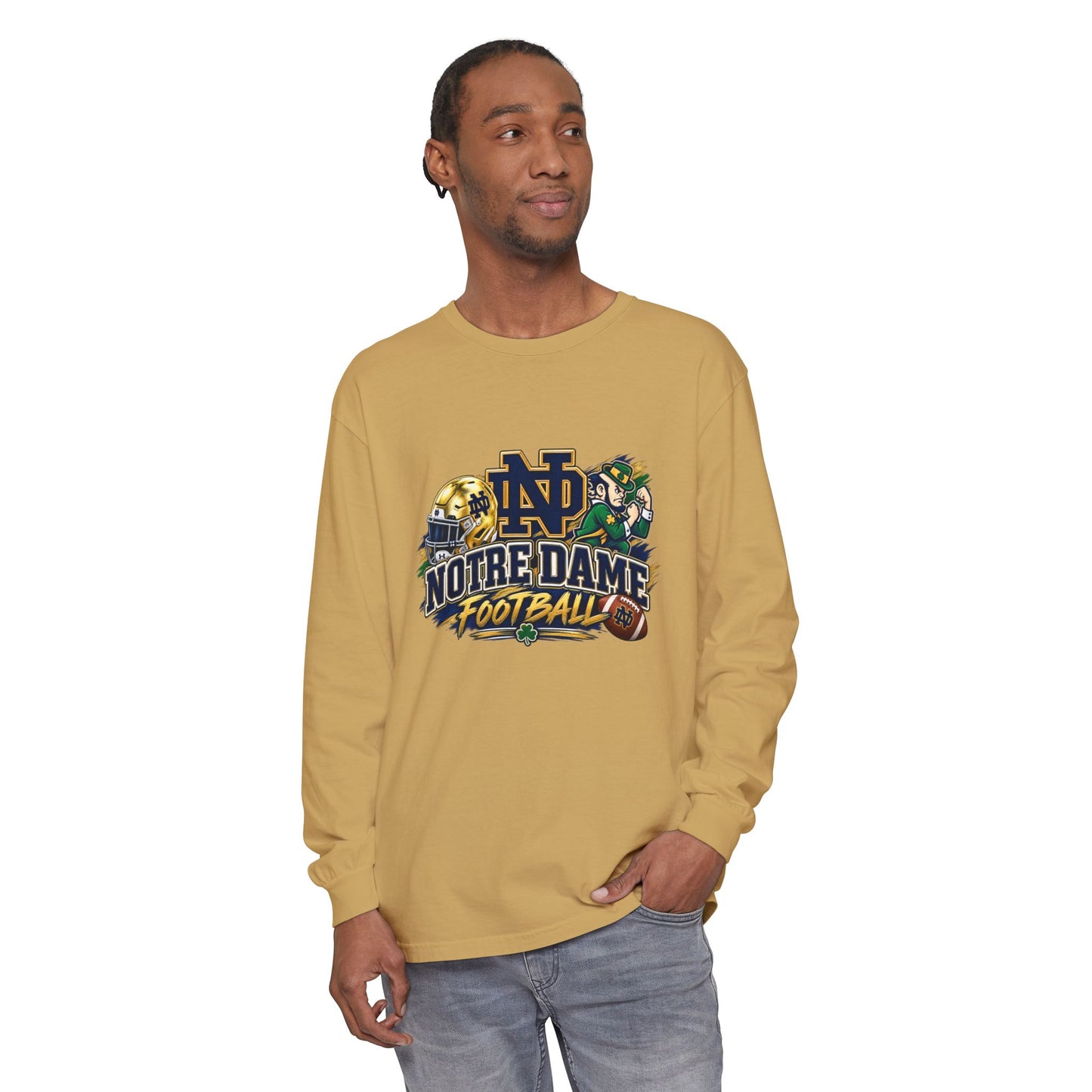 Notre Dame Football Long Sleeve Tee