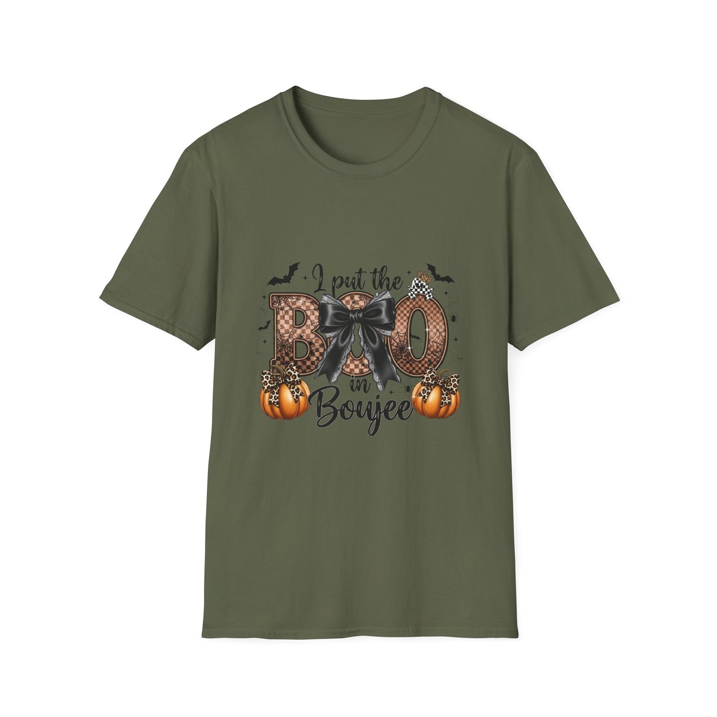 Halloween "I Put the Boo in Boujee" Shirt — Women's Halloween Tee