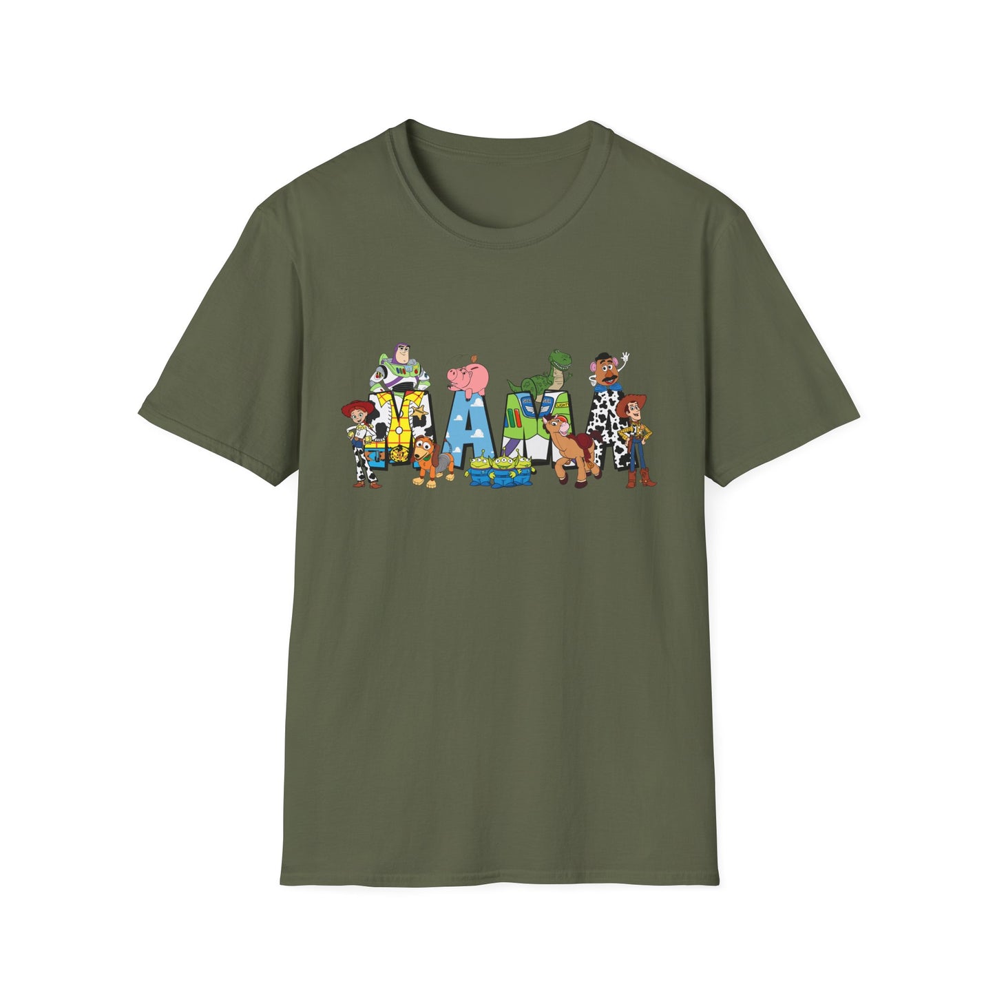 Toy Story 'Family' Graphic T-Shirt — Playful Pixar Character Name Tee