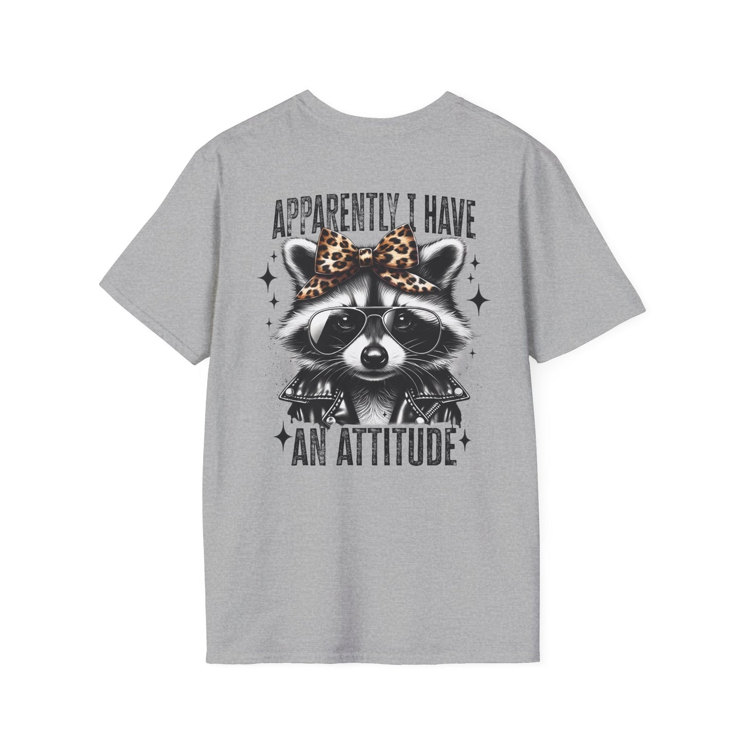 Raccoon 'Apparently I Have An Attitude' T-Shirt