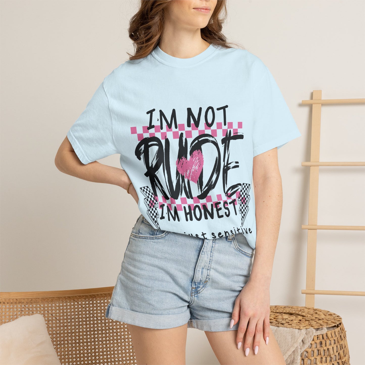 I'm Not Rude I'm Honest Graphic Tee — Funny Sarcastic Women's/Men's Shirt