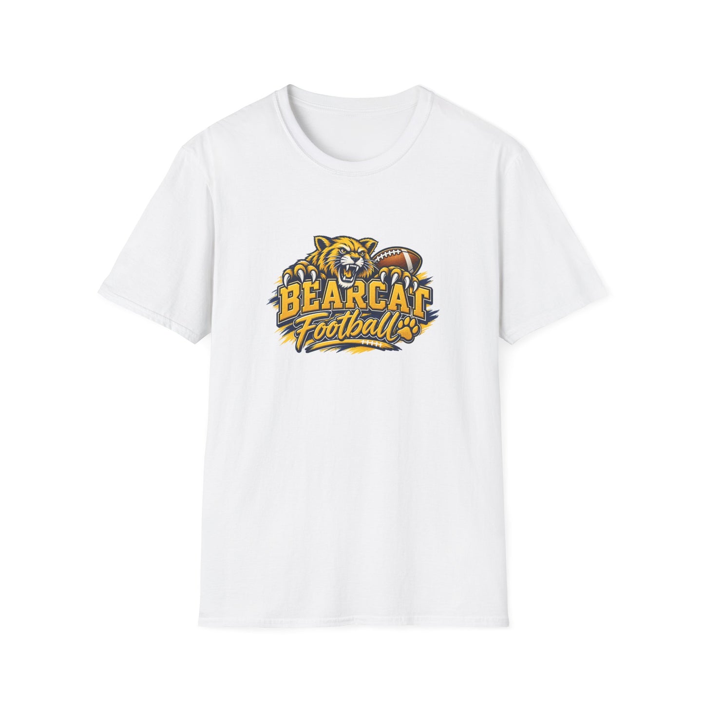 Bearcat Football T-Shirt — Fierce Mascot Game Day Tee