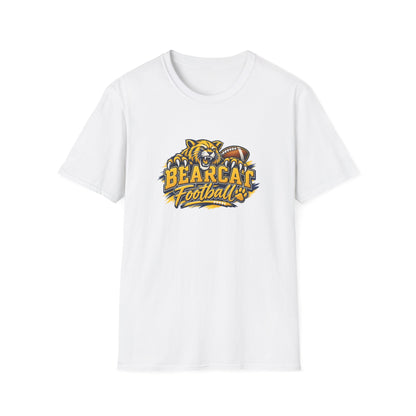 Bearcat Football T-Shirt — Fierce Mascot Game Day Tee