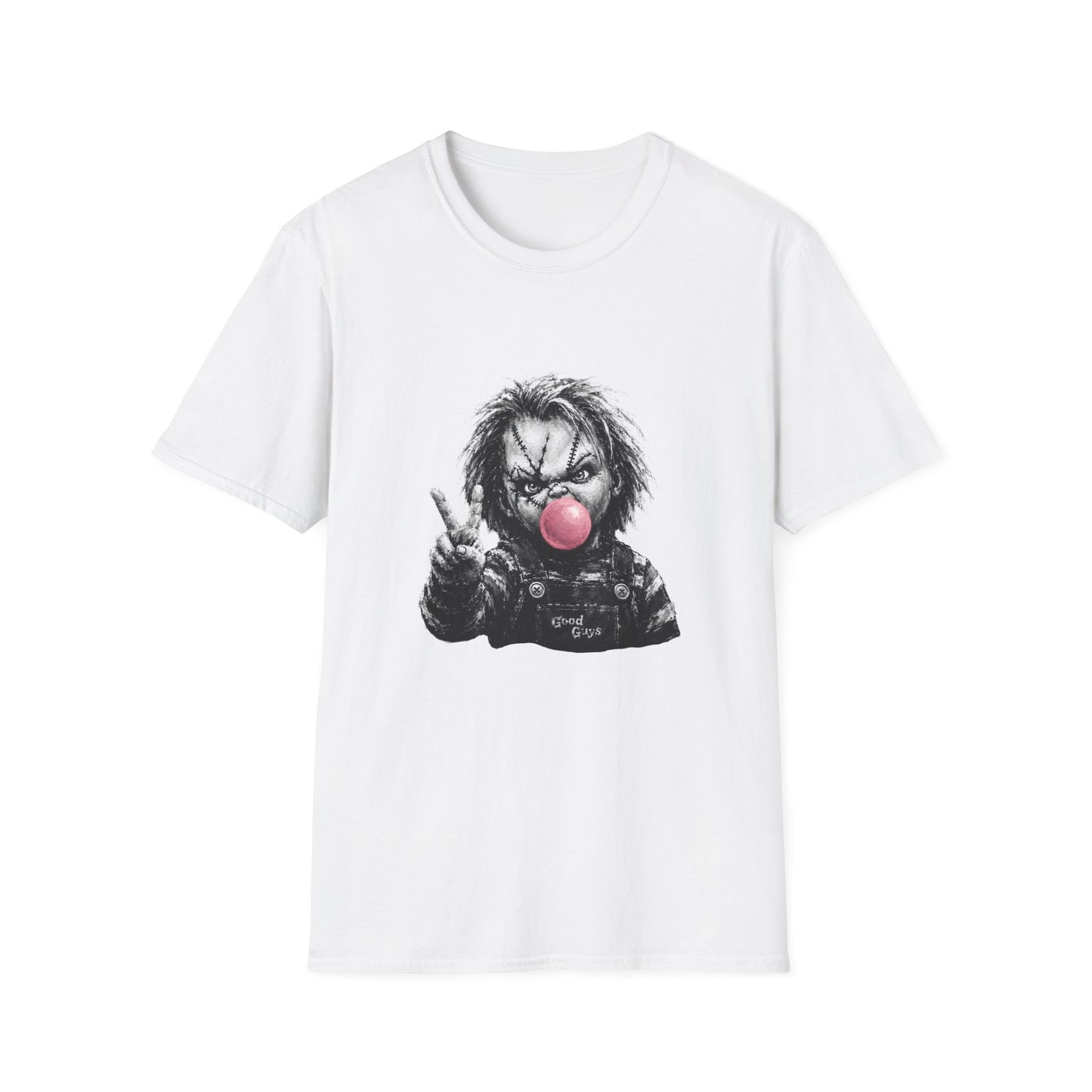 Creepy Clown Bubblegum Graphic T-Shirt