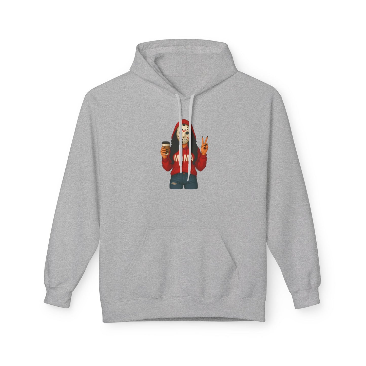Santa Selfie Hoodie — Holiday Christmas Graphic Sweatshirt