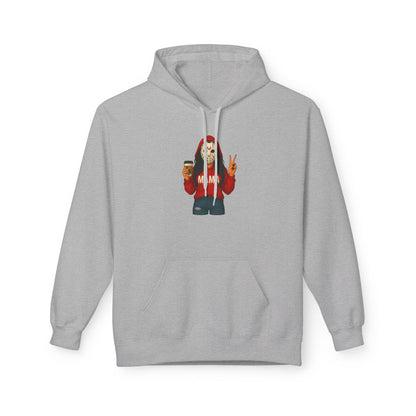 Santa Selfie Hoodie — Holiday Christmas Graphic Sweatshirt
