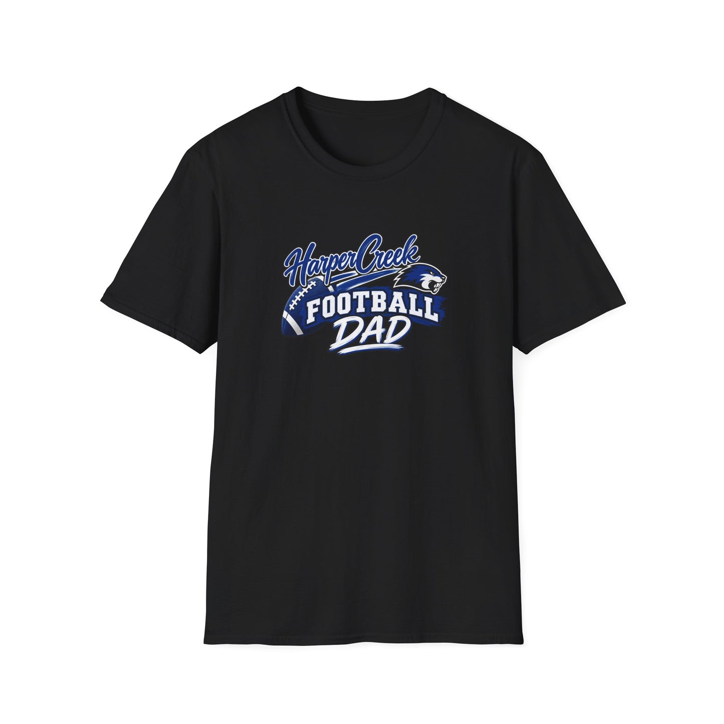 Football Dad T-Shirt — Harper Creek Football Dad Crew Tee