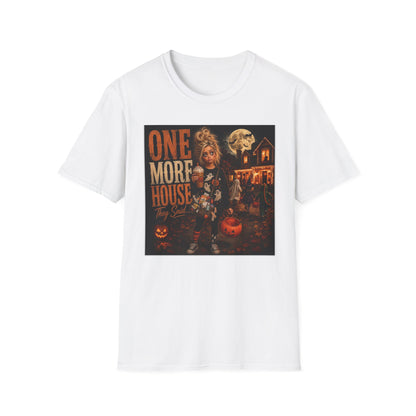 Halloween Tee – "One More House" Spooky Night Graphic T-Shirt