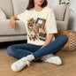 Teacher Inspired Leopard Apple & Coffee T-Shirt