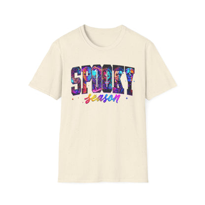Spooky Season T-Shirt — Colorful Halloween Graphic Tee