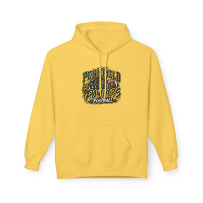 Penfield Panthers Football Hoodie — Camo Team Logo Pullover