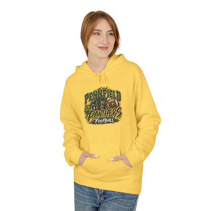 Penfield Panthers Football Hoodie — Camo Team Logo Pullover