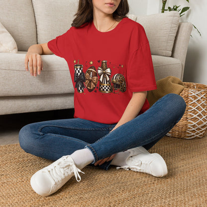 T-Shirt — Elegant Patterned Easter Eggs Graphic Tee