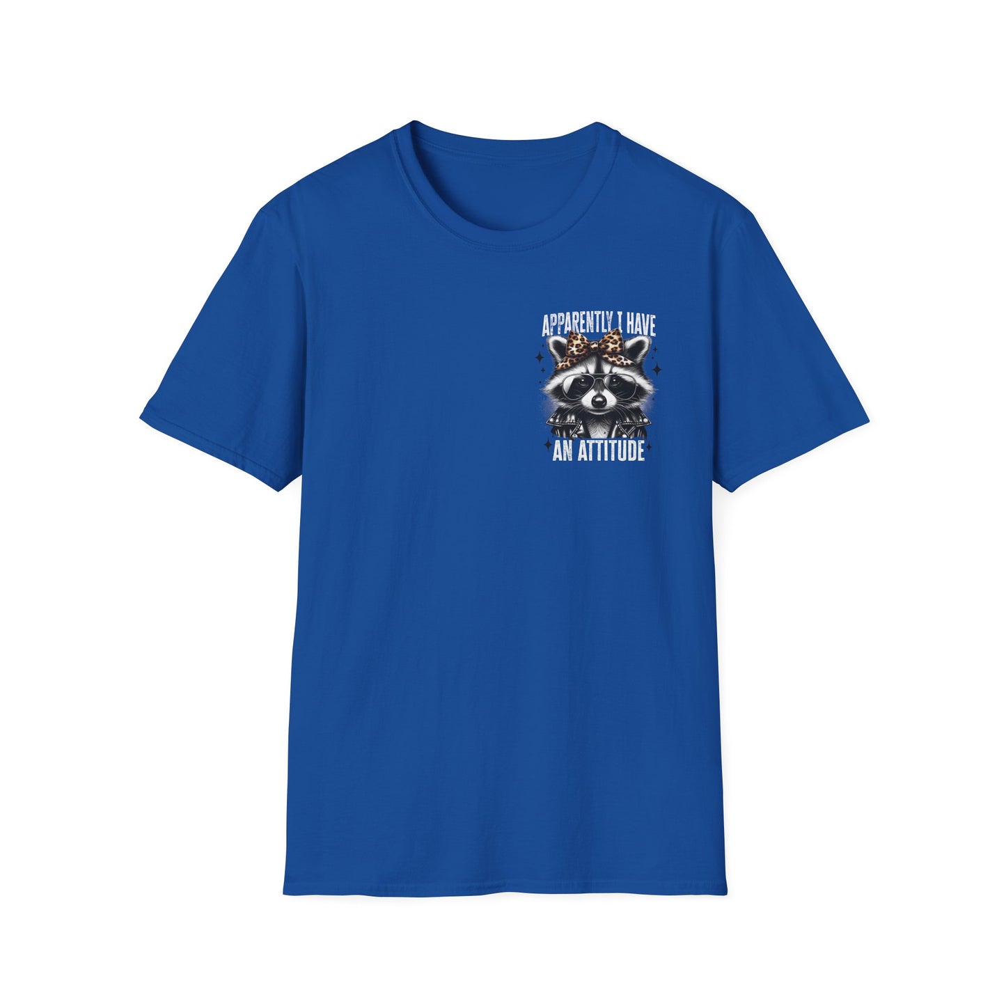 Raccoon 'Apparently I Have An Attitude' T-Shirt