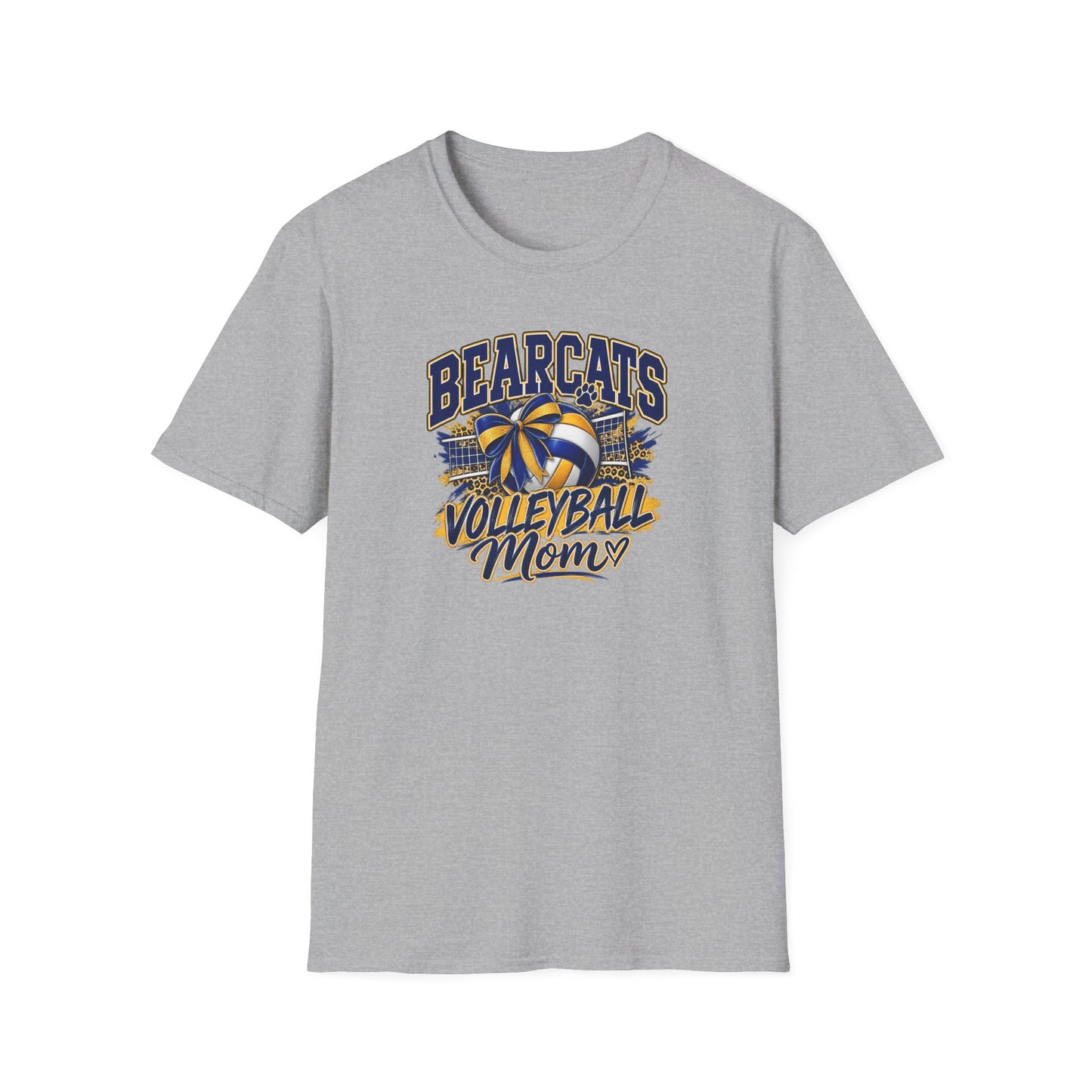 Bearcats Volleyball Mom T‑Shirt — Team Spirit Volleyball Tee