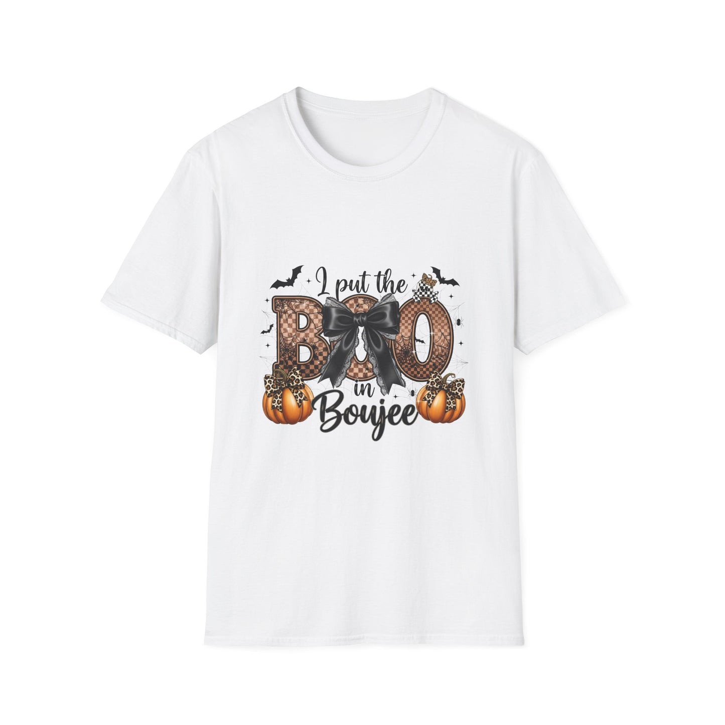 Halloween "I Put the Boo in Boujee" Shirt — Women's Halloween Tee