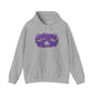 Volleyball Mom Hoodie – Purple Team Spirit Graphic