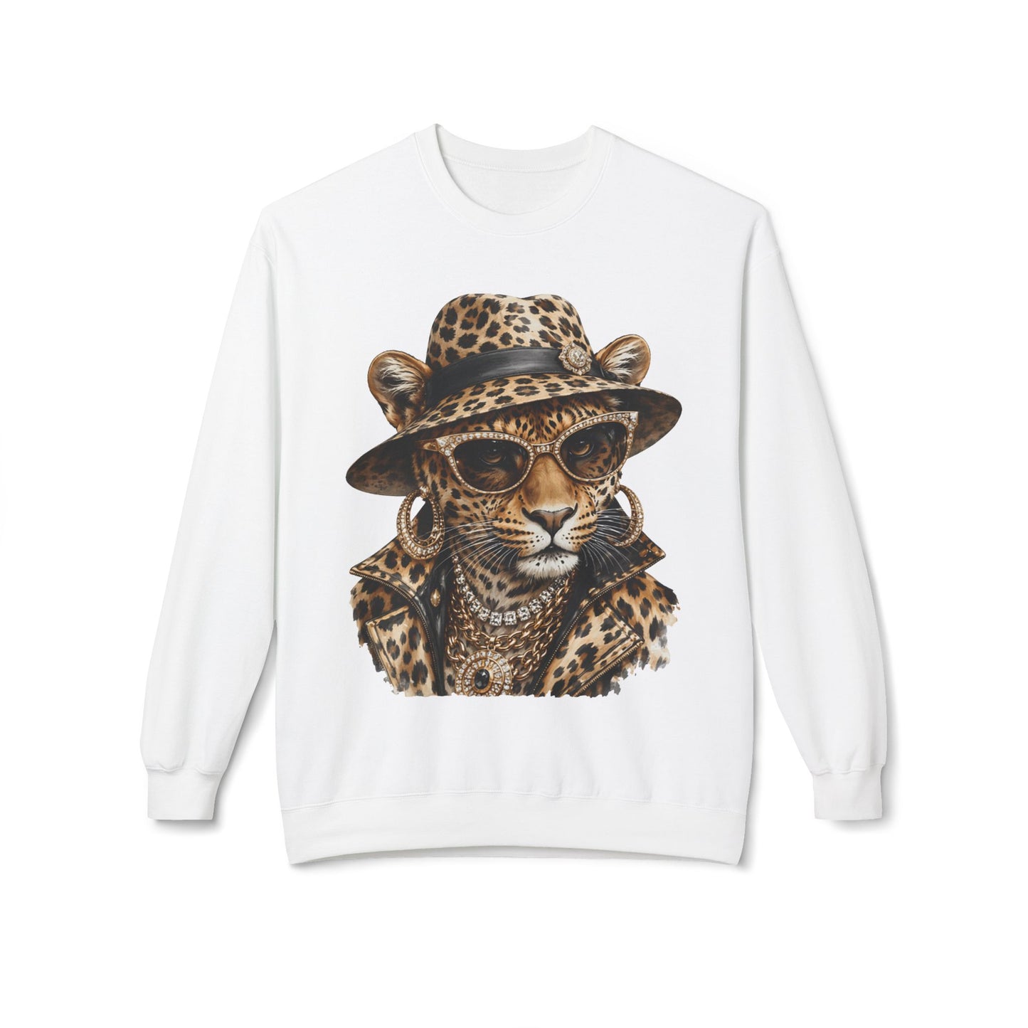 Leopard Chic Crewneck Sweatshirt