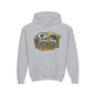 Green Bay Packers Youth Football Fan Hoodie – Team Logo Pullover