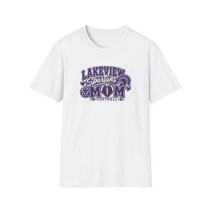 Lakeview Spartans Mom Football T-Shirt