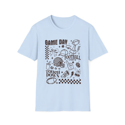 Game Day Football Vibes T-Shirt