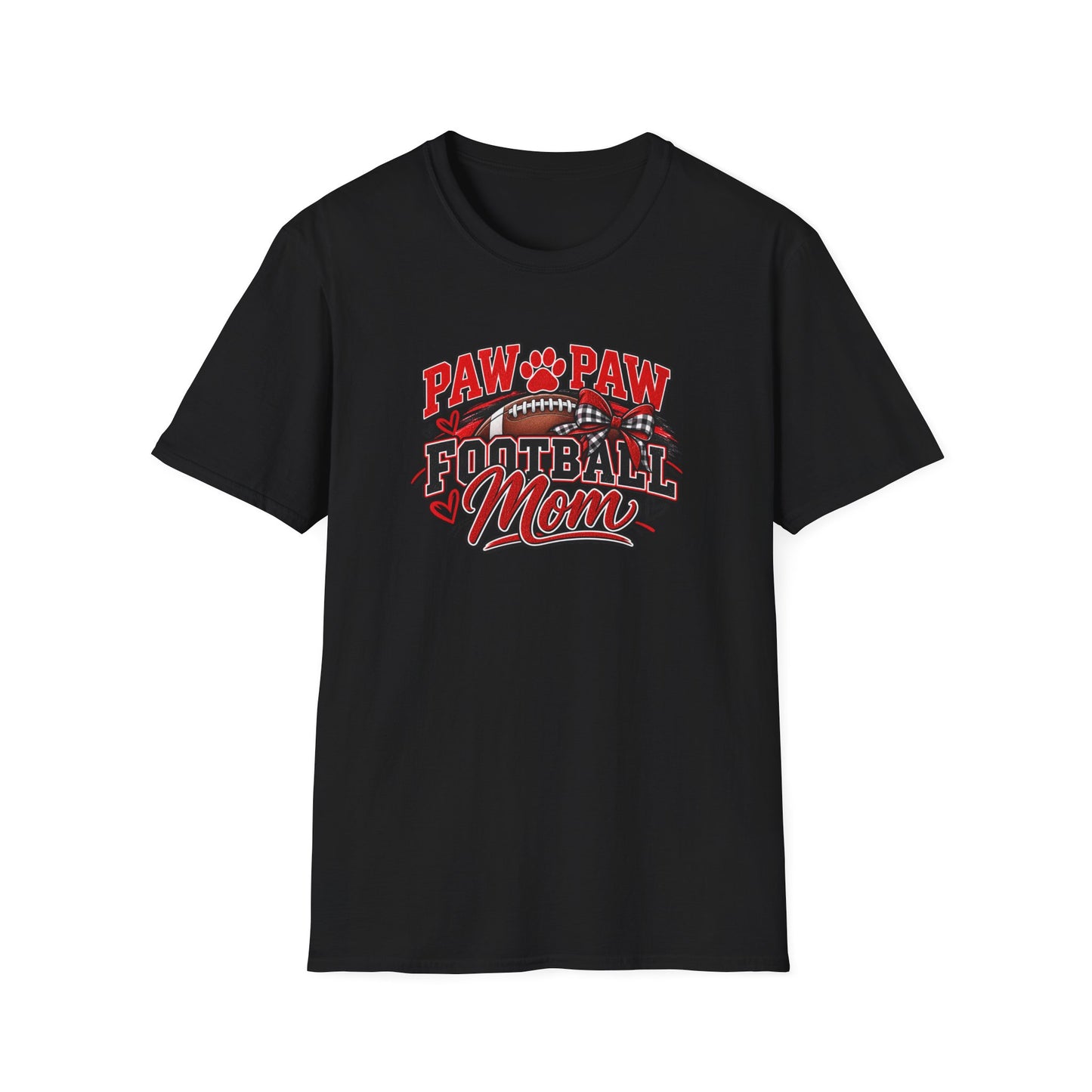 Paw Paw Football Mom T‑Shirt – Proud Grandpa Football Supporter Tee