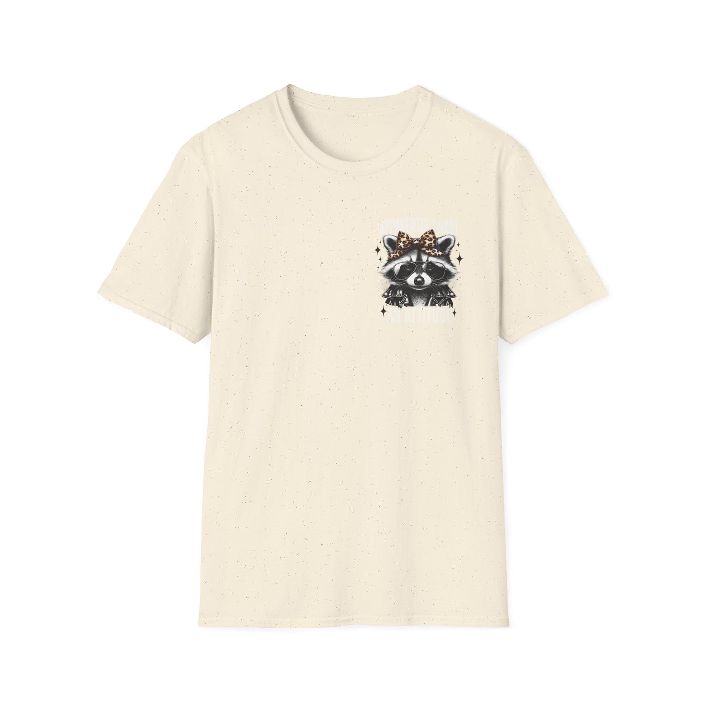 Raccoon 'Apparently I Have An Attitude' T-Shirt