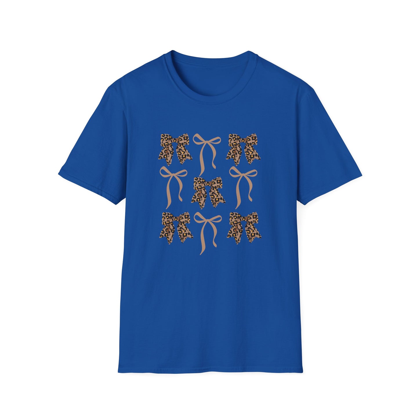 Leopard Bow Graphic T-Shirt