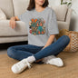 Mama Graphic T-Shirt — Country Western Leopard & Checkerboard Vintage Tattoo Style