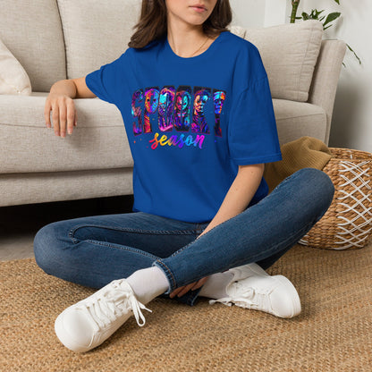 Spooky Season T-Shirt — Colorful Halloween Graphic Tee