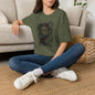 Horror Icons Floral Collage T-Shirt — Jason, Michael & Freddy Graphic Tee
