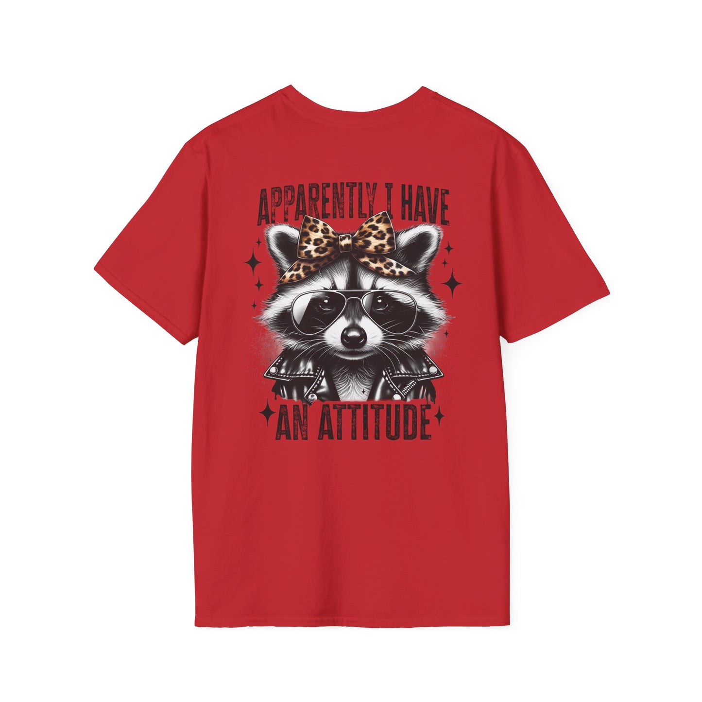 Raccoon 'Apparently I Have An Attitude' T-Shirt