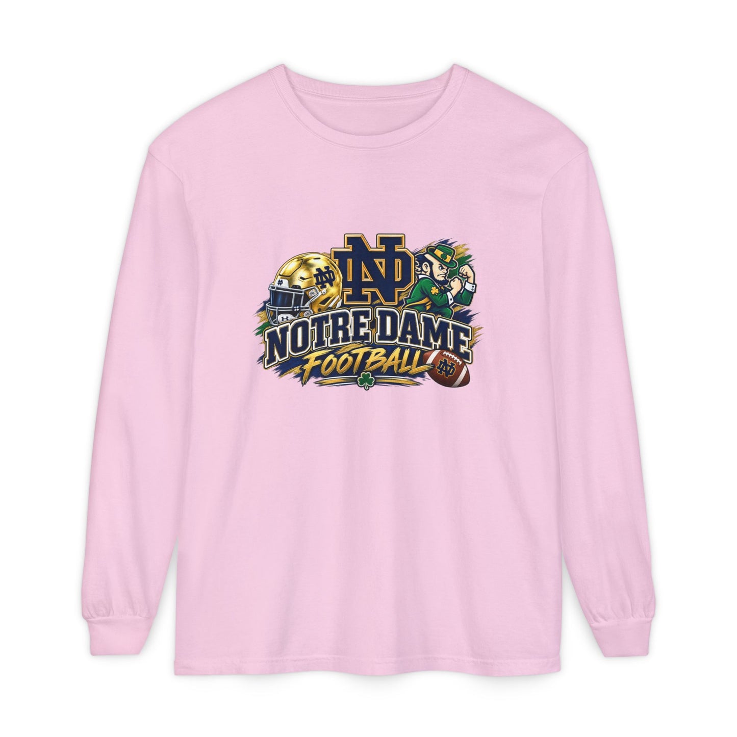 Notre Dame Football Long Sleeve Tee