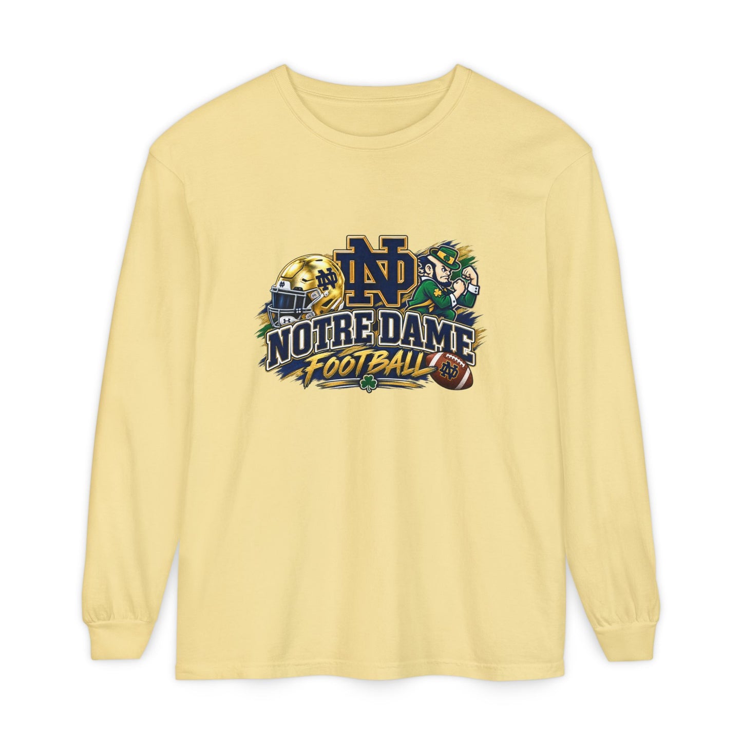 Notre Dame Football Long Sleeve Tee