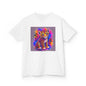 Kids Tee — Colorful Neon Leopard Cub Graphic Shirt