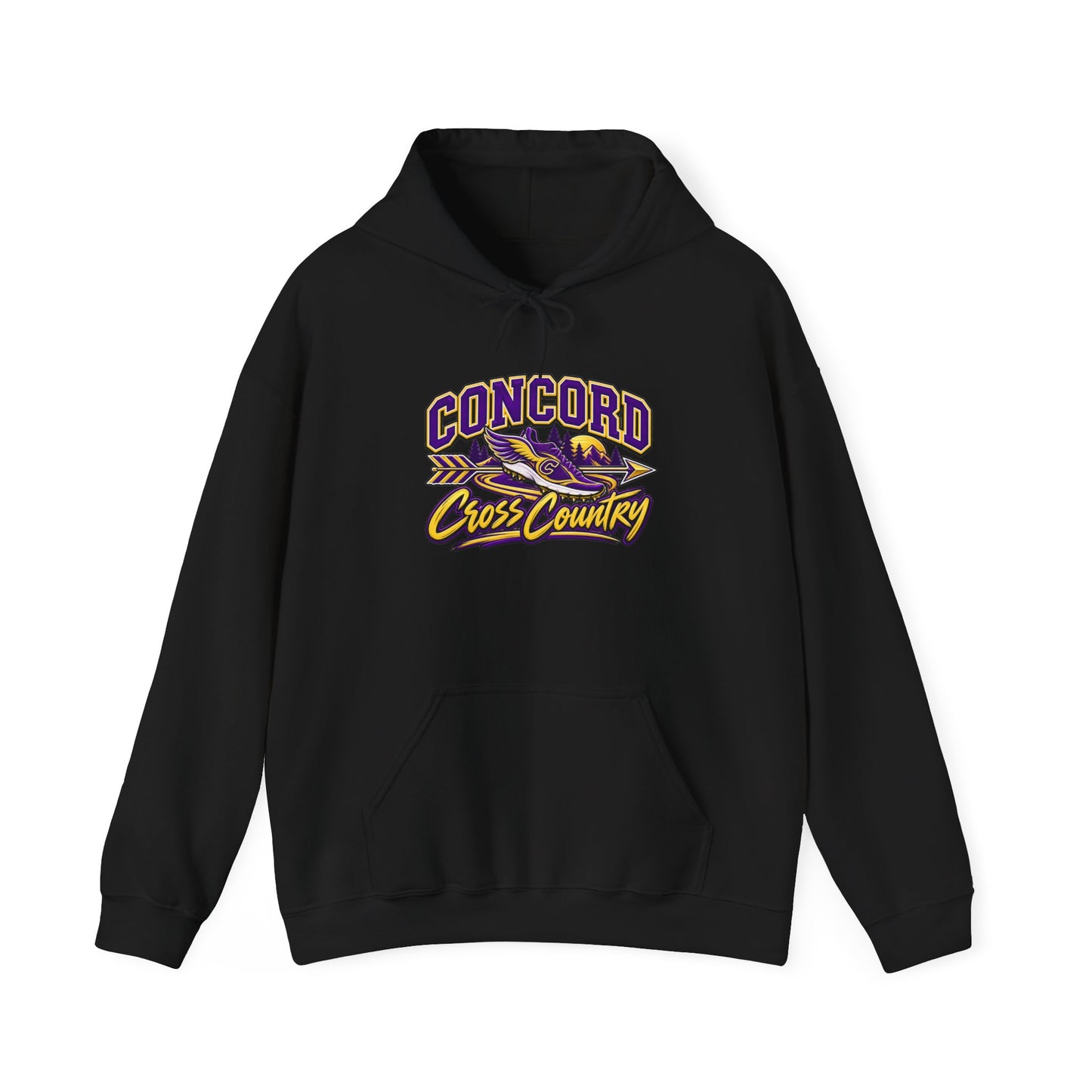 Concord Cross Country Hoodie — Mountain Trail Team Sweatshirt