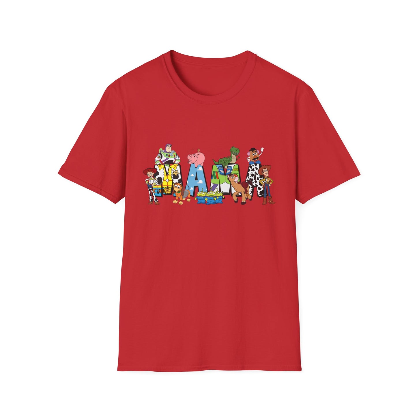 Toy Story 'Family' Graphic T-Shirt — Playful Pixar Character Name Tee