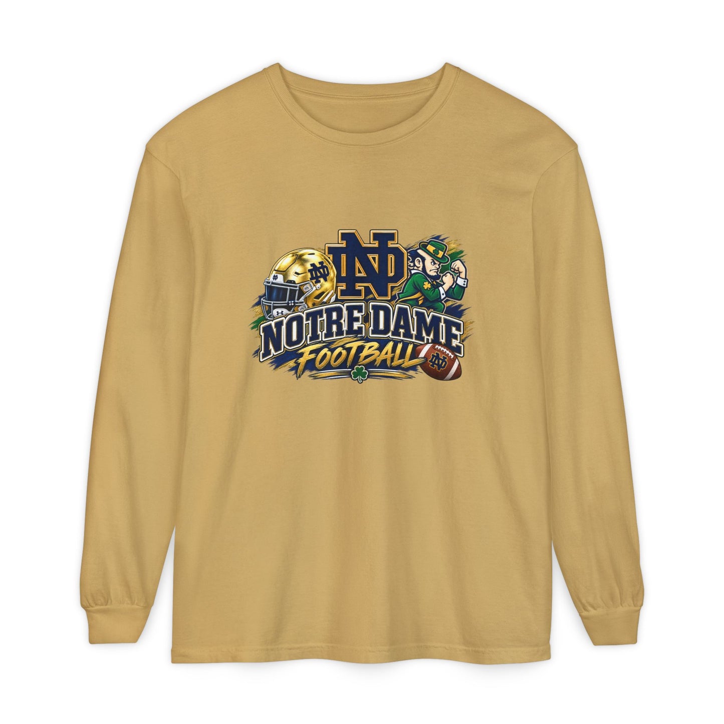 Notre Dame Football Long Sleeve Tee