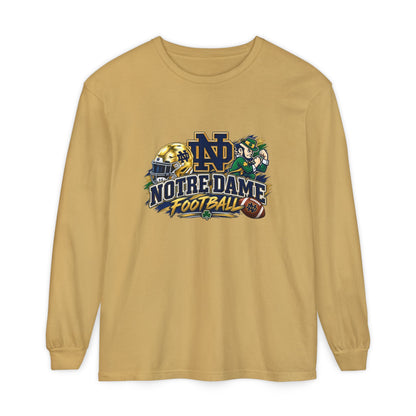 Notre Dame Football Long Sleeve Tee