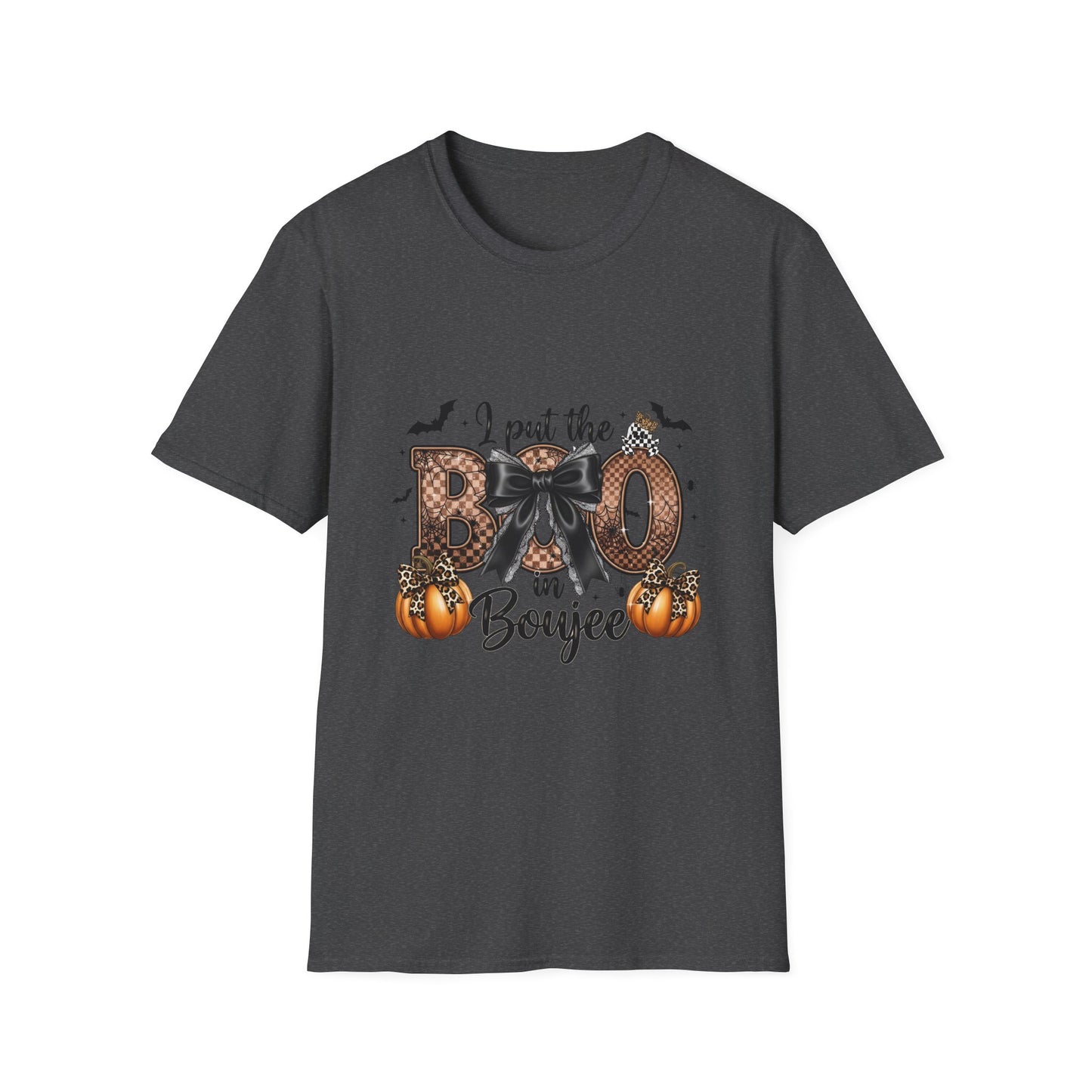 Halloween "I Put the Boo in Boujee" Shirt — Women's Halloween Tee