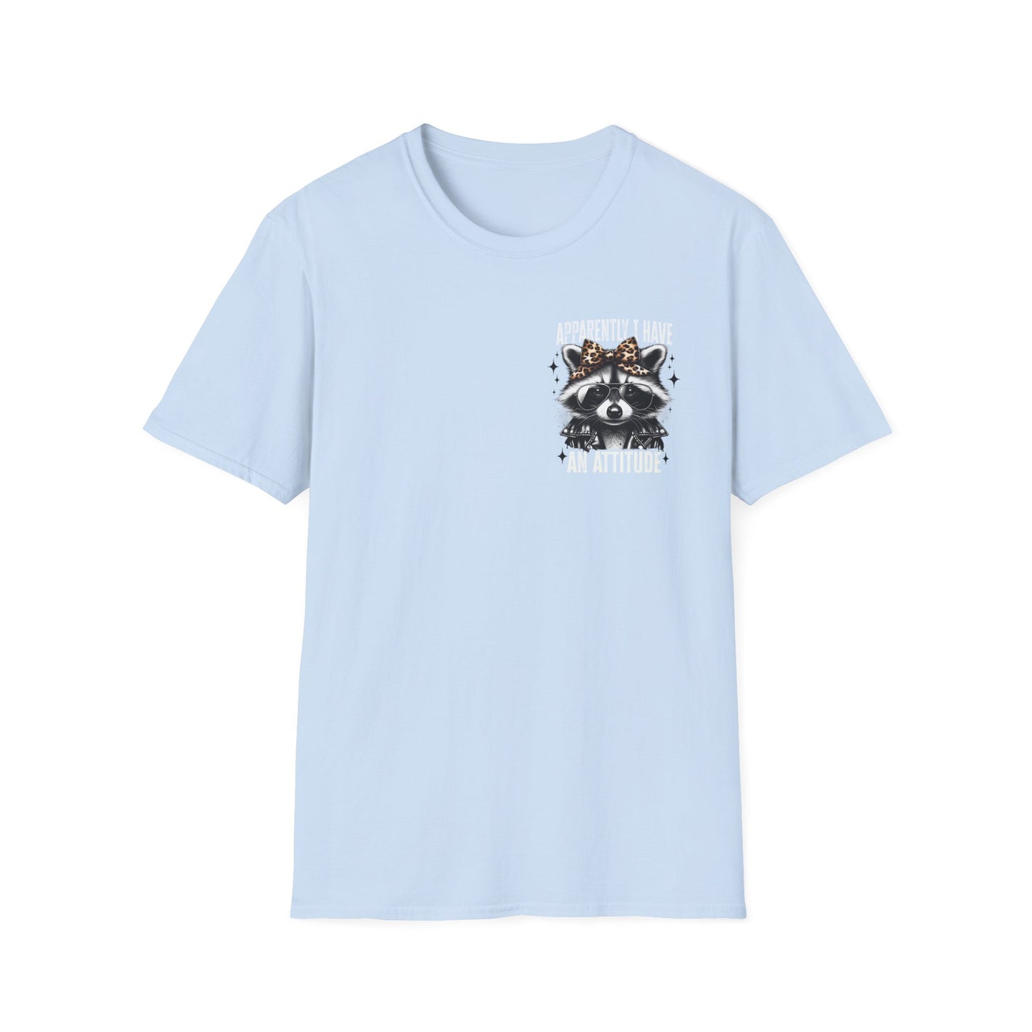 Raccoon 'Apparently I Have An Attitude' T-Shirt
