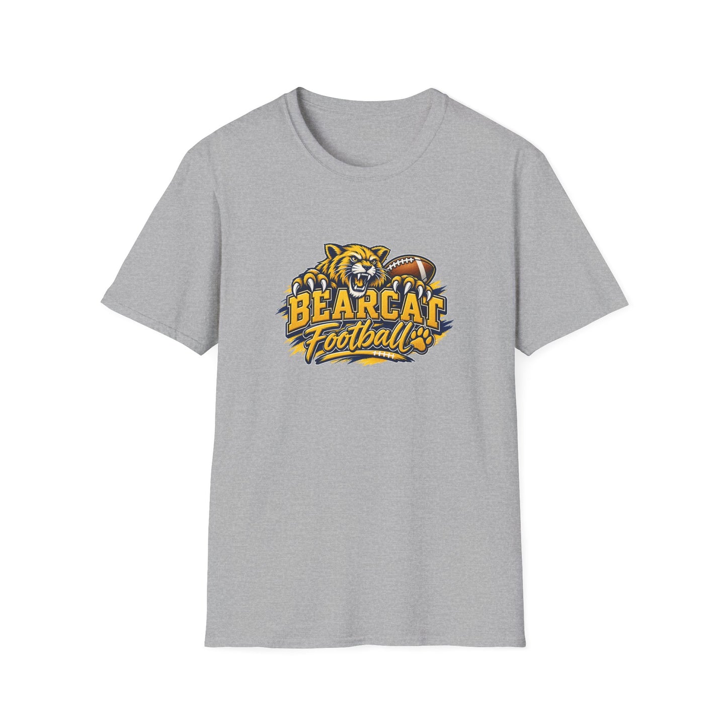 Bearcat Football T-Shirt — Fierce Mascot Game Day Tee