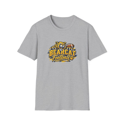 Bearcat Football T-Shirt — Fierce Mascot Game Day Tee