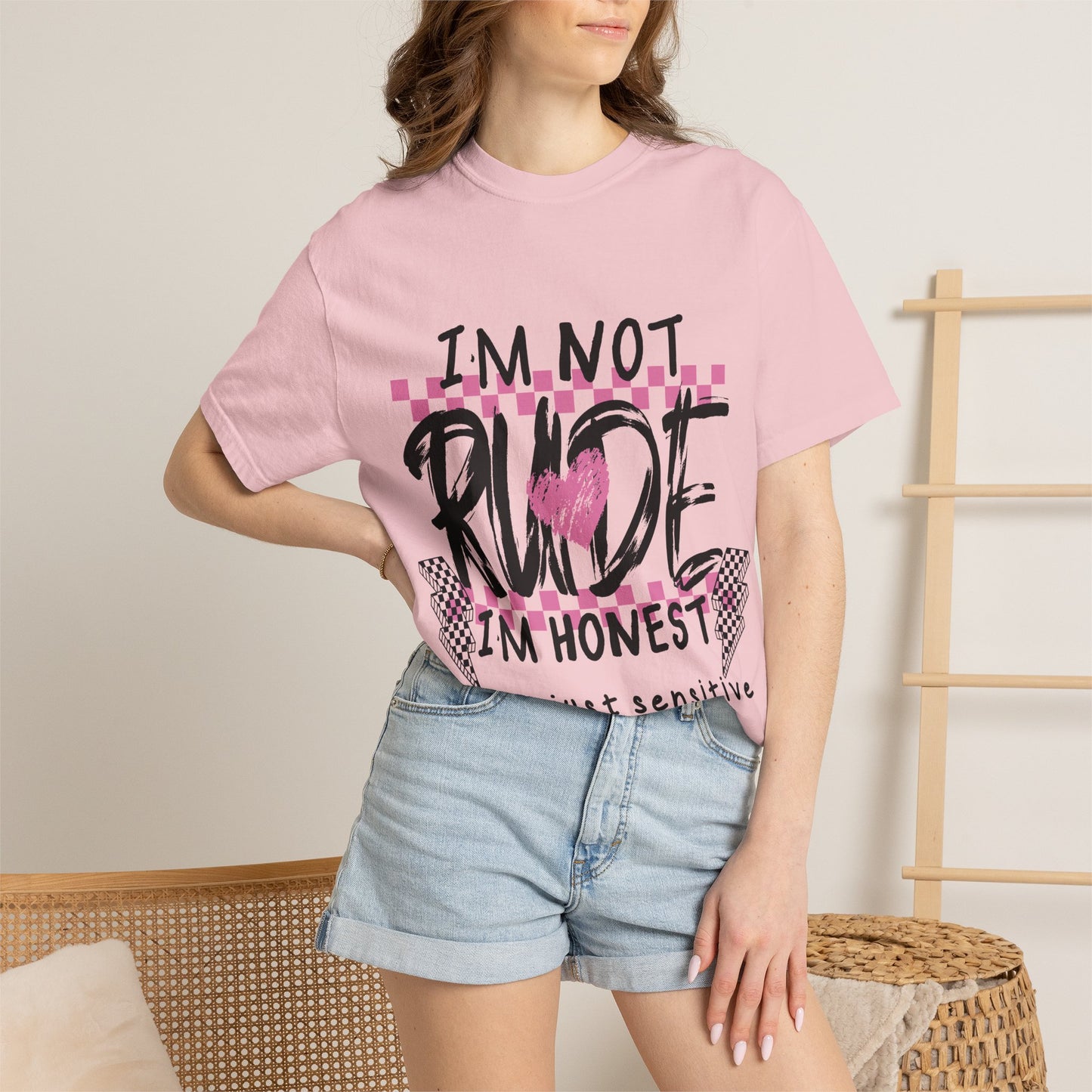 I'm Not Rude I'm Honest Graphic Tee — Funny Sarcastic Women's/Men's Shirt